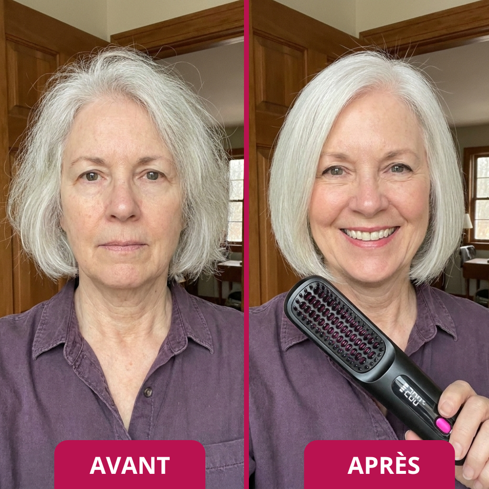 Cera Brush | Cheveux lisses et coiffés en moins de 5 minutes