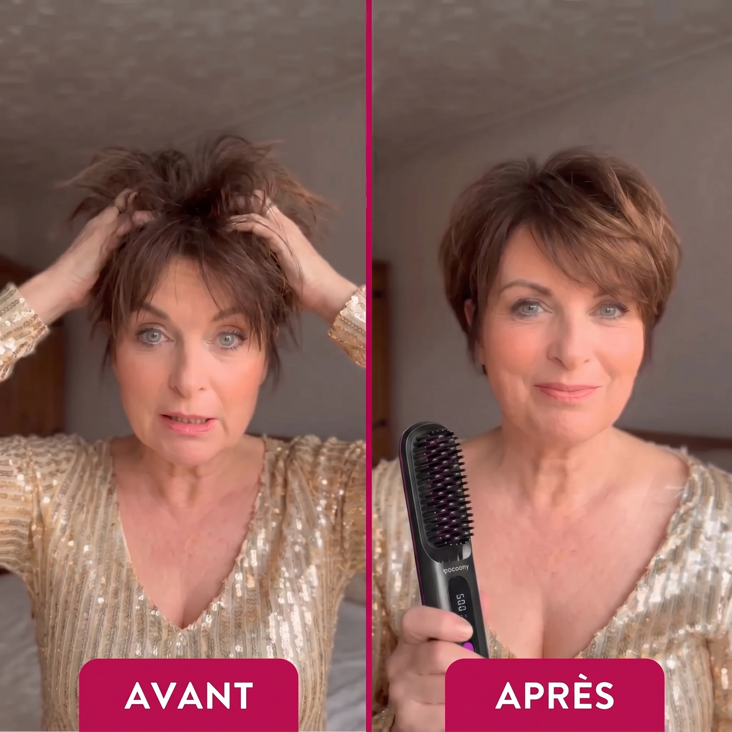 Cera Brush | Cheveux lisses et coiffés en moins de 5 minutes