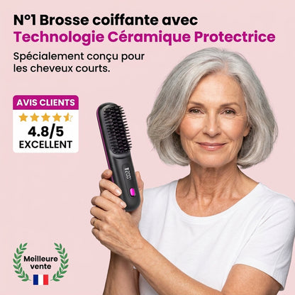 Cera Brush | Cheveux lisses et coiffés en moins de 5 minutes