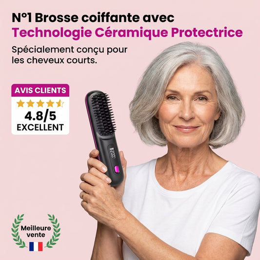 Cera Brush | Cheveux lisses et coiffés en moins de 5 minutes