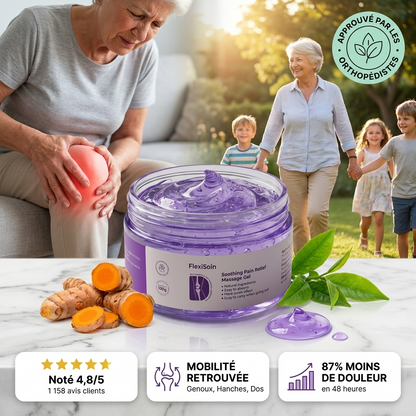 FlexiSoin™ Joint Cream | Eliminates joint pain by up to 87% in just 48 hours!